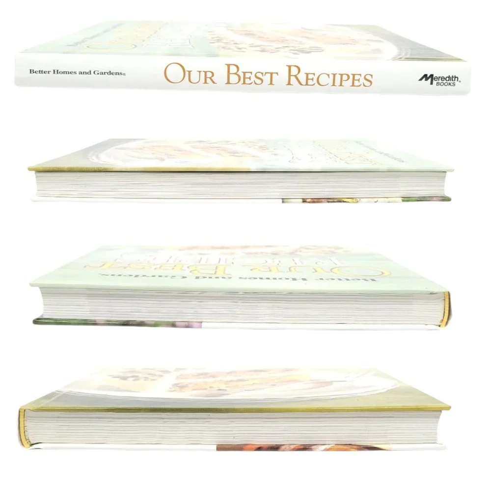 Better Homes And Gardens Our Best Recipes 2003 Hardcover Cookbook
